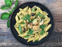 Penne Rigate Hähnchen "Thai Curry"